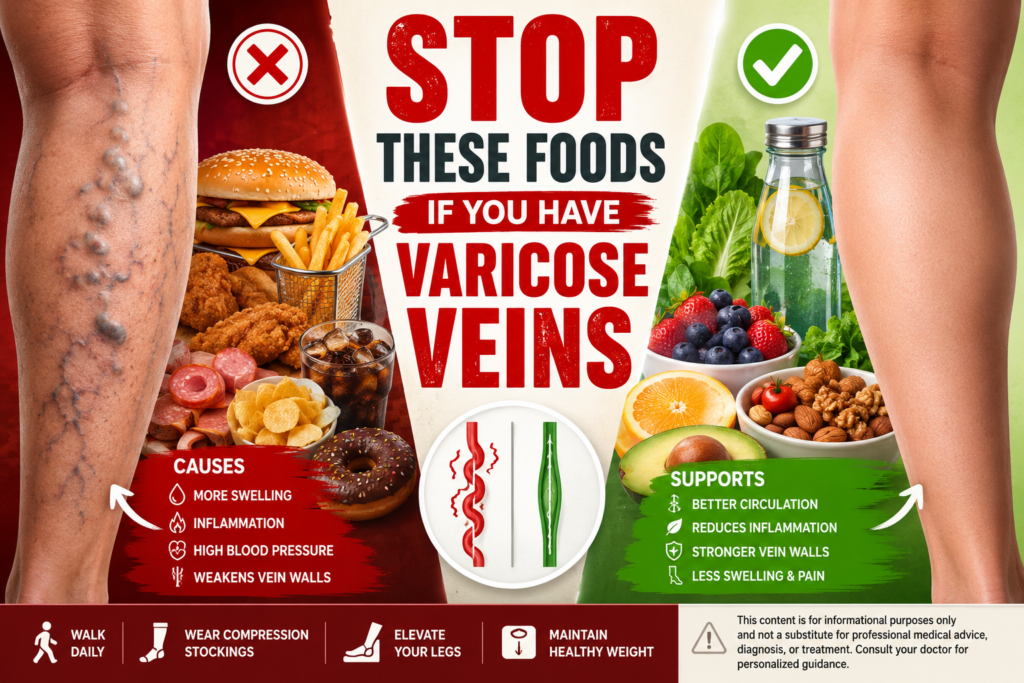 Diet For varicose vein